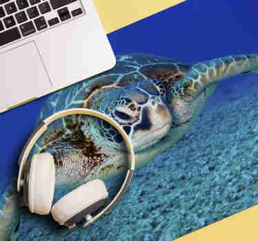 XXL Tapis de souris tortue de mer hawksbill - TenStickers