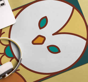 Oryginalne podkładki myszkę Geometryczna sowa - TenStickers