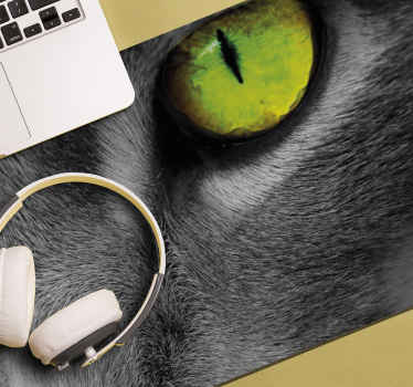 Podkładki pod myszkę oryginalne Zielone oko - TenStickers