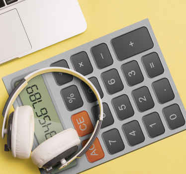 Oryginalna podkładka pod myszkę w Kalkulator  - TenStickers