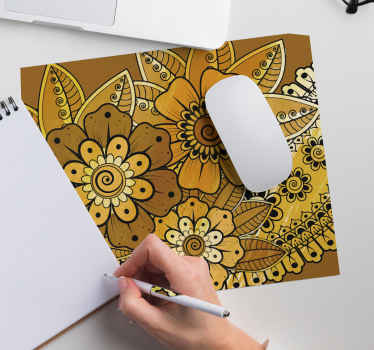 Paisley Indian style paisley mouse pad - TenStickers