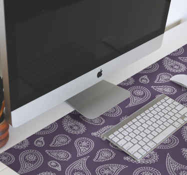 Tapis de souris paisley violet  - TenStickers