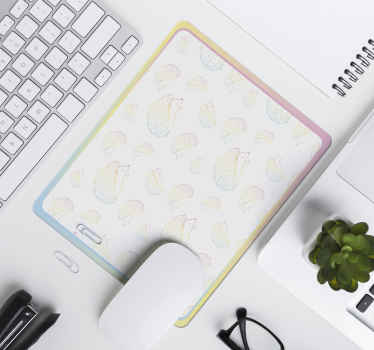 Porco-espinho amanheceu em linhas tapete de rato ouriço - TenStickers