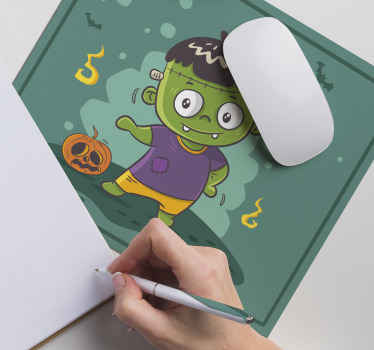 Mini monster Frankenstein mouse pad - TenStickers