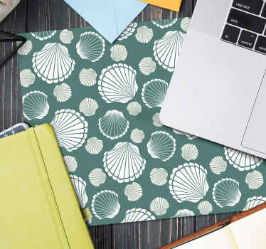 Mönster med snäckskal musmatta - Tenstickers