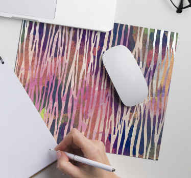 Alfombrilla de raton texturas Textura de líneas abstractas - TenVinilo