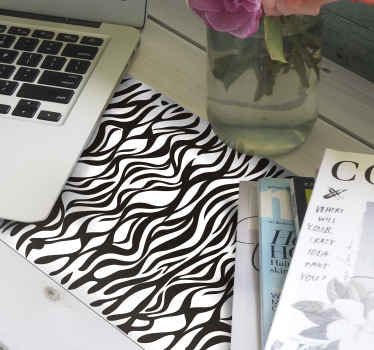 Tapetes de rato de zebra Redemoinho zebra - TenStickers