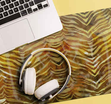 Tapetes de rato  Estampa de zebra texturizada - TenStickers