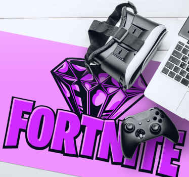 O tapete de rato de gaming de cor roxa fortnite é perfeito para trabalhar em casa e na sua empresa, é duradouro e fácil de limpar.
