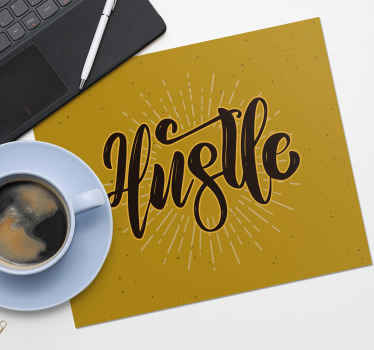 Hustle podložka pod myš nabídky - TenStickers