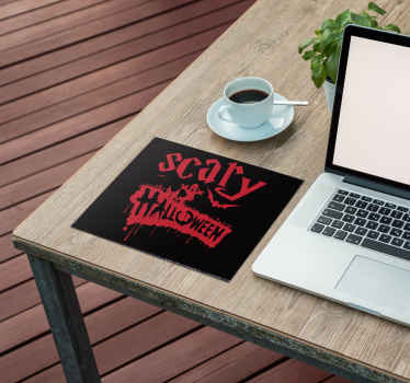 Skummelt halloween-blod flere musematter - Tenstickers