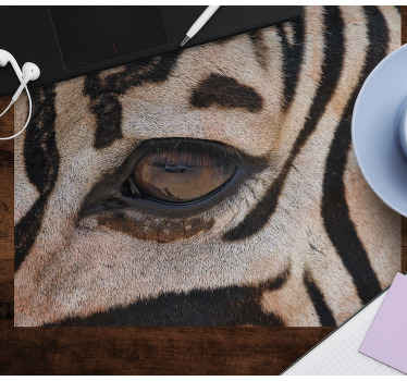 Zebra hayvan derisi mousepad orijinal mouse pad - TenStickers