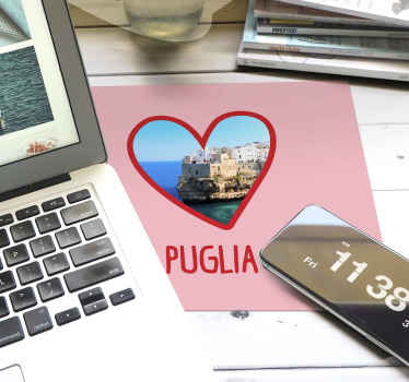 Liebe apulien mehr Mauspads - TenStickers