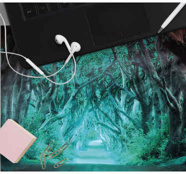 Magisk skov original musemåtte - TenStickers