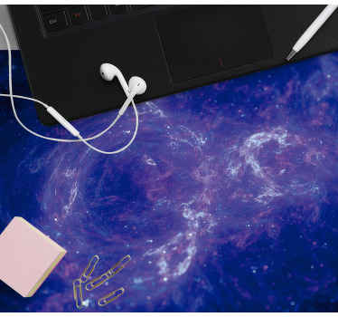 Tapetes de rato originais Galáxia azul - TenStickers