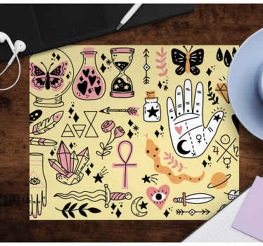 Tapetes de rato originais Espaço mágico - TenStickers