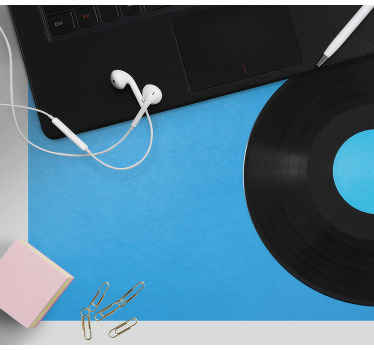 ビニールレコードオリジナルマウスパッド - TENSTICKERS