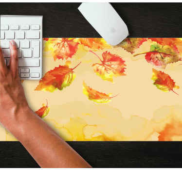 Watercolour outono árvores mais mousepads - TenStickers