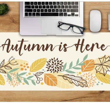 El otoño está aquí más alfombrillas de ratón - TenVinilo