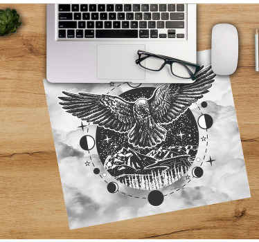 Majestuoso águila boho más alfombrillas de raton - TenVinilo