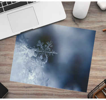 Krásna snehová vločka viac podložiek pod myš - Tenstickers