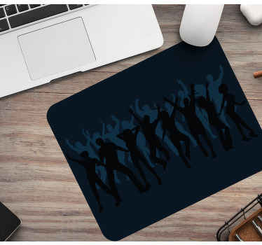 Tapetes de rato originais Muitas pessoas dançam paixão - TenStickers