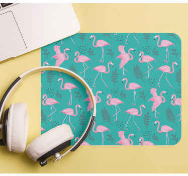 Elegáns trópusi mintázatú eredeti egérpad - TenStickers