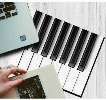 Klavirske tipke več podlog za miško - TenStickers