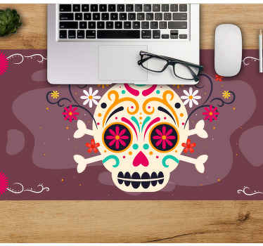 Alfombrilla raton original Calavera mexicana - TenVinilo