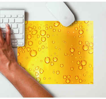 Alfombrilla raton original Vaso de cerveza - TenVinilo