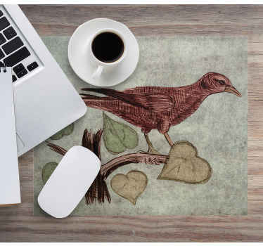 tapis de souris original Illustration vintage - TenStickers