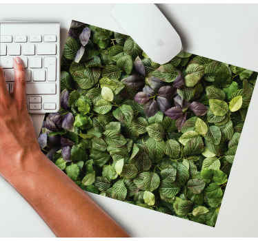 Mauspad originell üppige blattanordnung - TenStickers