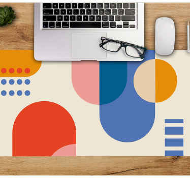 Fundo geométrico legal mais mousepads - TenStickers