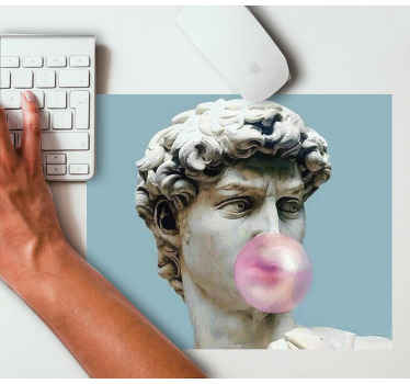 大卫与口香糖更多的mousepads - TenStickers