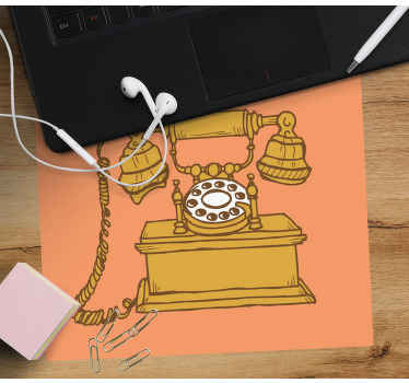 Antik telefon original musmatta - Tenstickers