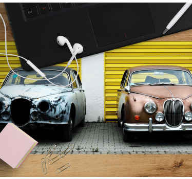 Eski araçlar orijinal mouse pad - TenStickers