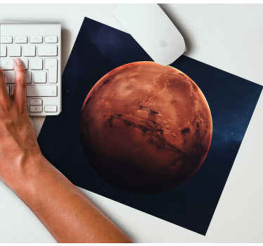 Tapetes de rato originais Planeta marte - TenStickers