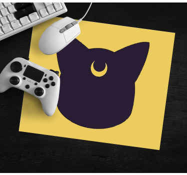 Sailor moon cat anime mousepad - TenStickers