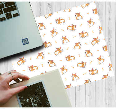 Mauspad originell Super-hund - TenStickers