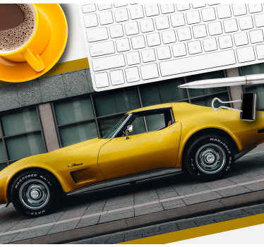 Chevrolet corvette musematte original - Tenstickers
