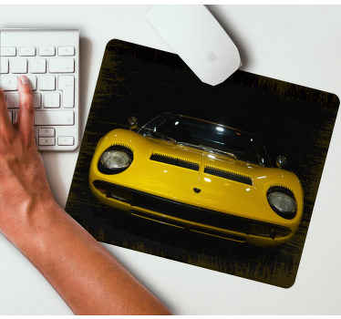 Tapetes de rato originais Lamborghini miura - TenStickers