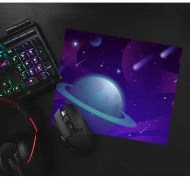 Tapetes de rato originais Outra galáctica - TenStickers