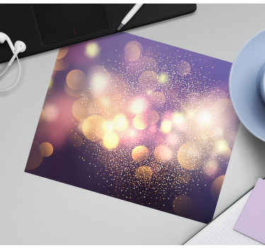 Kevyt glitter kuvio hiirimatto - Tenstickers