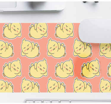 Roztomilé kuřátko vzor bezešvé více podložek pod myš - TenStickers