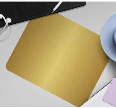 Kultainen vinyyli hiirimatto - Tenstickers