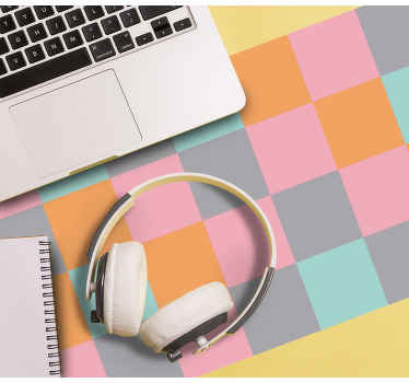 Alfombrilla ratón original Arte abstracto cuadrado - TenVinilo