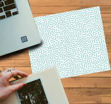 žalios ir baltos spalvos originalus pelės kilimėlis - „Tenstickers“