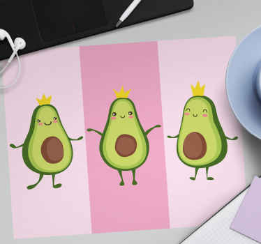 Prenses avokado orijinal mouse pad - TenStickers