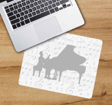 Pianista produtomúsico mais mousepads - TenStickers