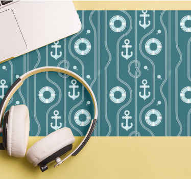 Alfombrilla ratón original Traje náutico y ancla - TenVinilo